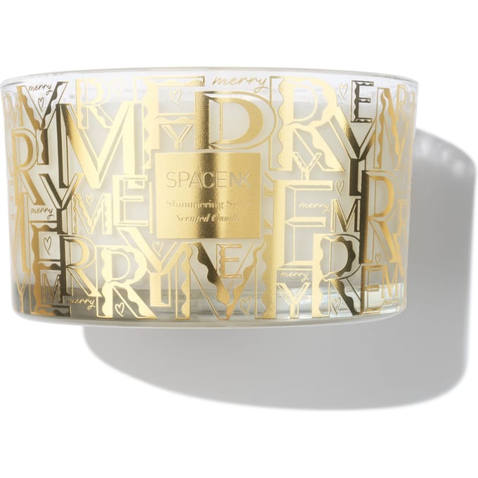 Space NK Shimmering Spice 3 Wick Scented Candle 420G