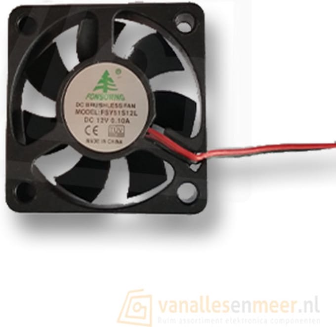 12V cooling fan 50x50x10 Fan 5010