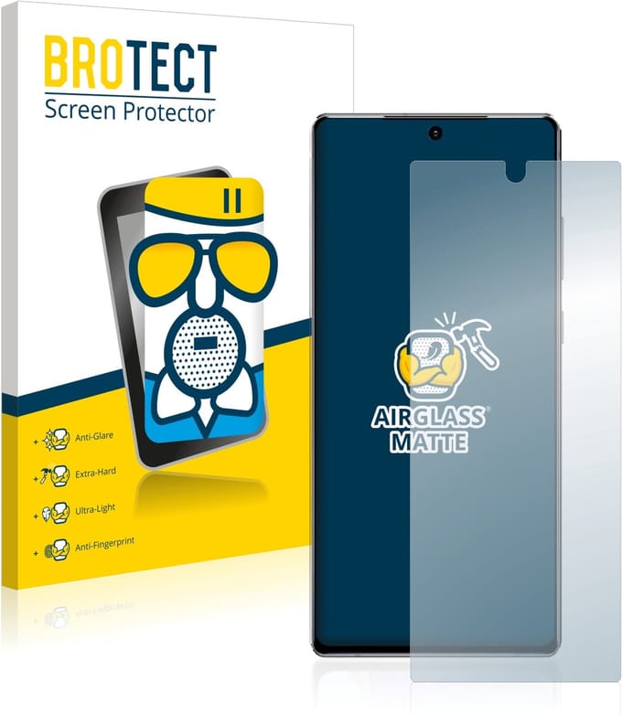 BROTECT - Screenprotector voor Samsung Galaxy Note 20 - Folie Beschermfolie Beschermglas matte