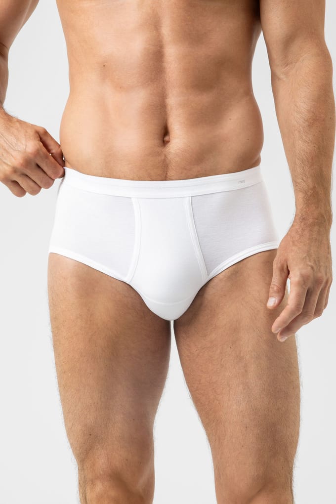 Slips Mey Noblesse Slip Boxershort Wit