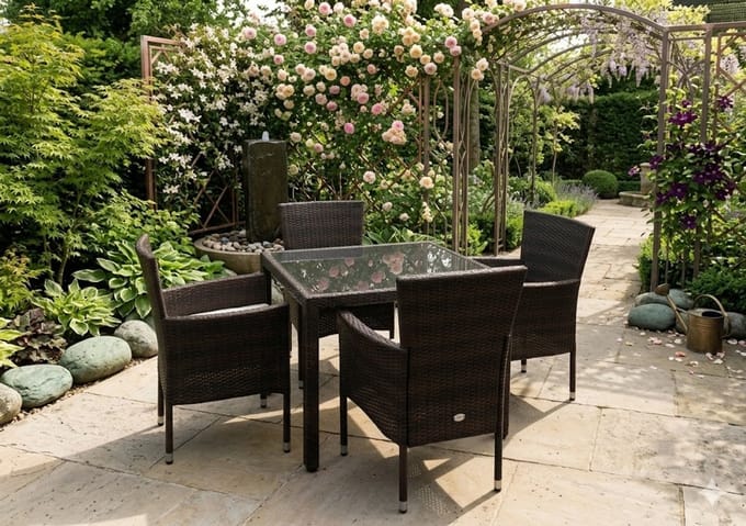 Tafel 150x90 cm - Bruin - Medahomestore