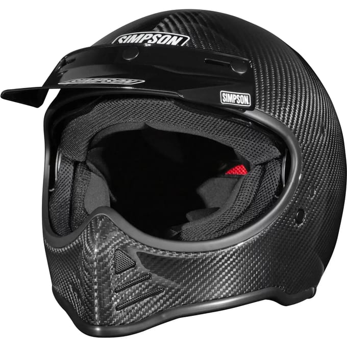 Volle motorhelm Simpson M52