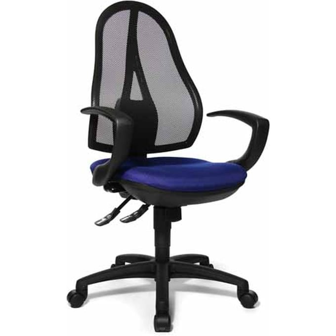 Open Point SY AL.Q3 - Professionele bureaustoel Blauw Stof