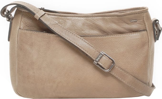 Berba | Lucca | Crossbody tas | Schoudertas | Dames | Taupe | Leer