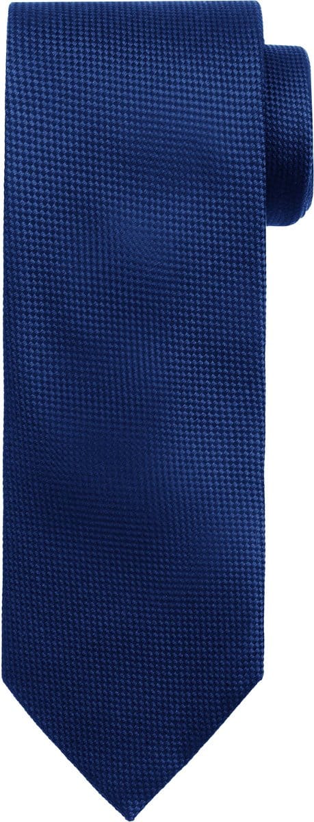 Suitable zijden stropdas Royal Blauw - Effen - Heren das - Breedte: 7 cm -