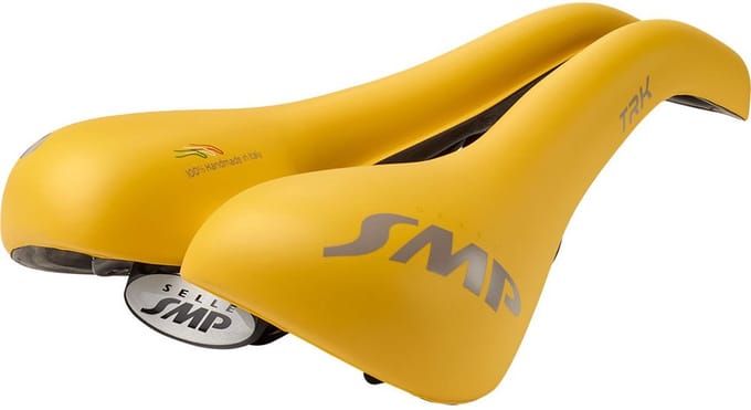 SELLE SMP TRK MEDIUM Mat Zadel, Geel, TRKMED03-GI orange