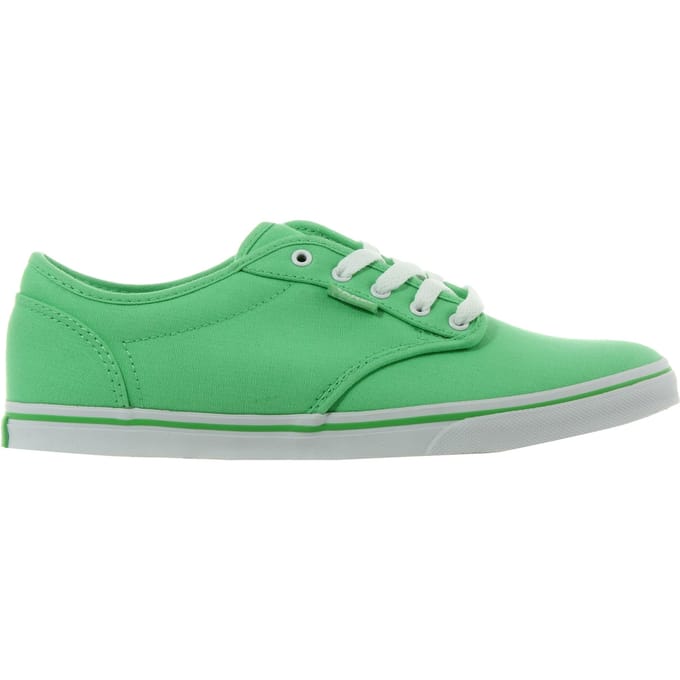 Vans Atwood Low Top Lace-Up Groen Canvas Dames Plimsolls U4IATS