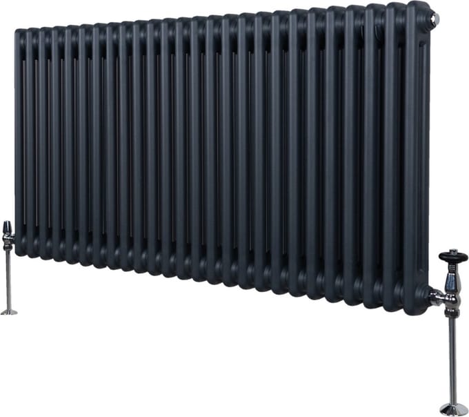 2-kolomsradiator - antraciet - 600x1192 mm - 5053 btu