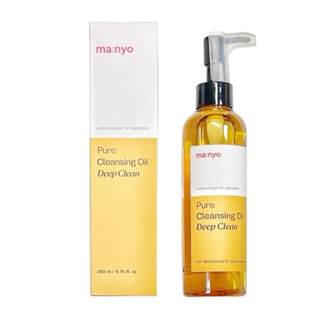 Manyo Factory Huile Nettoyante Pure Nettoyage en Profondeur 200 ml white