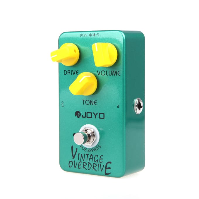 Joyo JF-01 Vintage overdrive gitaareffectpedaal True Bypass blue