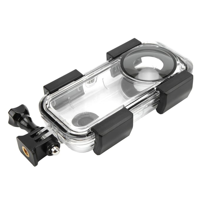 40m 131ft Waterdichte Behuizing voor ONE X2 Camera Beschermende Onderwater Duikbehuizing Shell gray