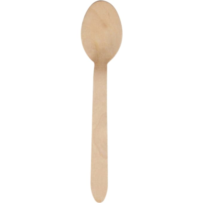 Lepel IEZZY 160mm hout 100stuks
