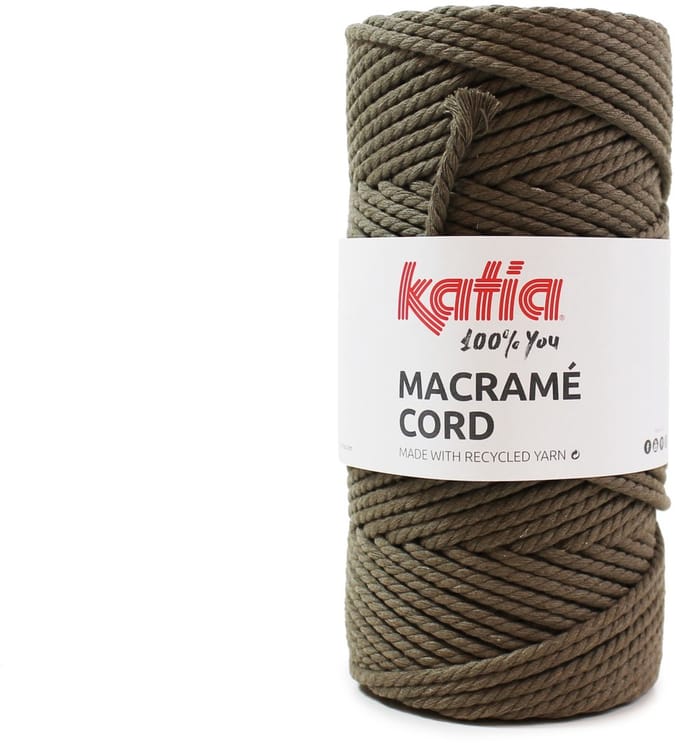 Katia Macramé Cord - 104 reebruin - Katoen Garen