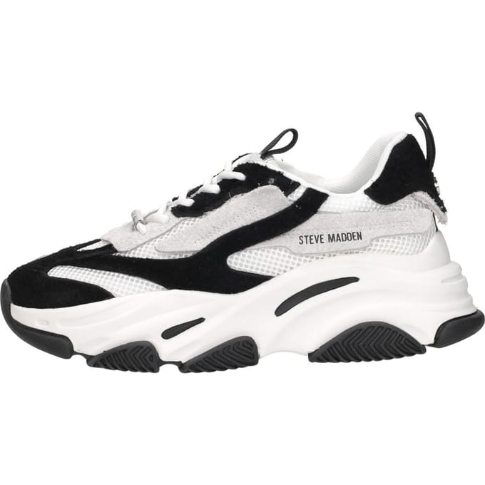 Steve Madden Possession-E Sneakers Laag - zwart - Maat 40