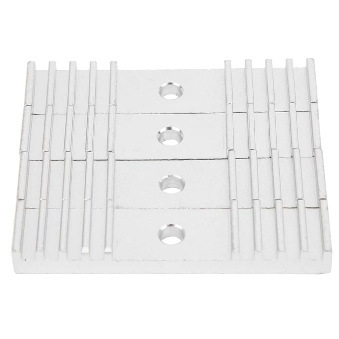 4 stuks distributieriem bevestigingstand aluminiumlegering oxidatiebehandeling 3D-printer onderdeel 15 x 70 mm white