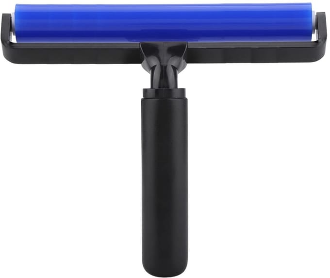 Dailygoods- Pluizenroller Antistatisch - Kleefroller - Kledingroller - Stofroller - Handreiniger - Hoogwaardige siliconen