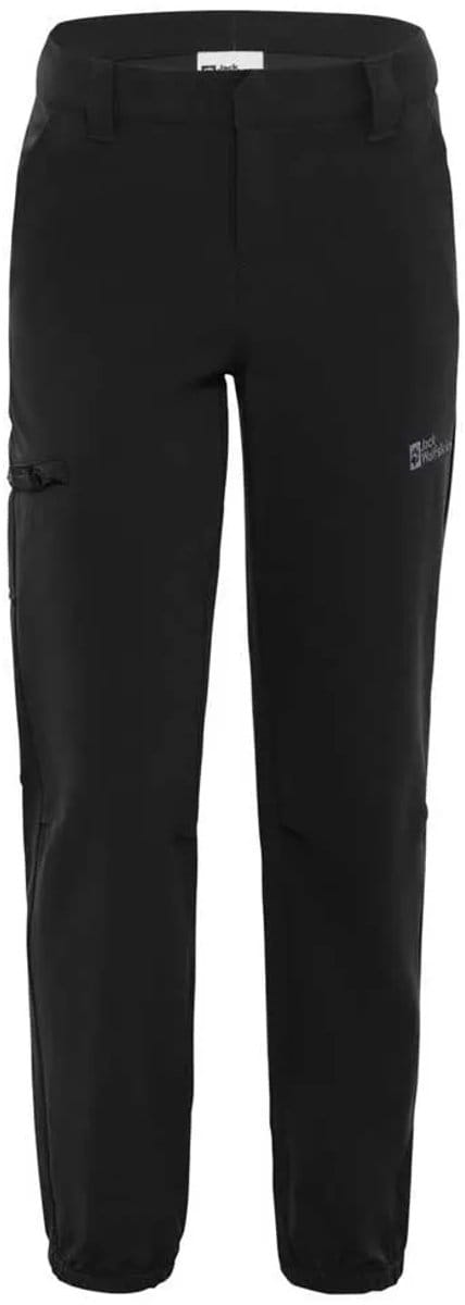 Jack Wolfskin Turbulence Broek Zwart 152 cm Kinderen
