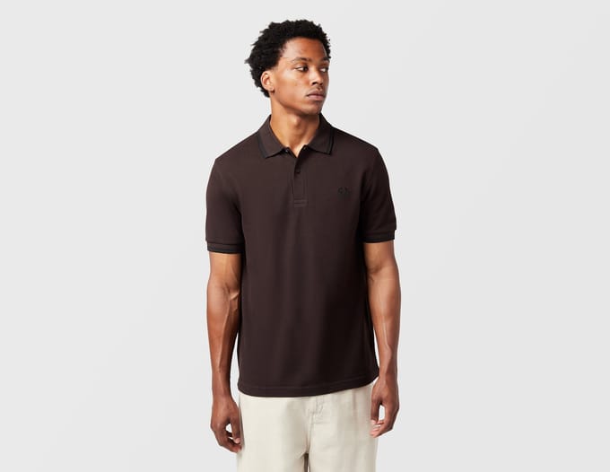 Fred Perry Twin tipped polo - rich brown black