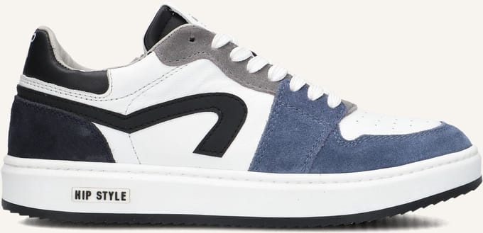 Hip H1015 Sneakers Jongens - Leren Sneaker - Multi - Maat 40