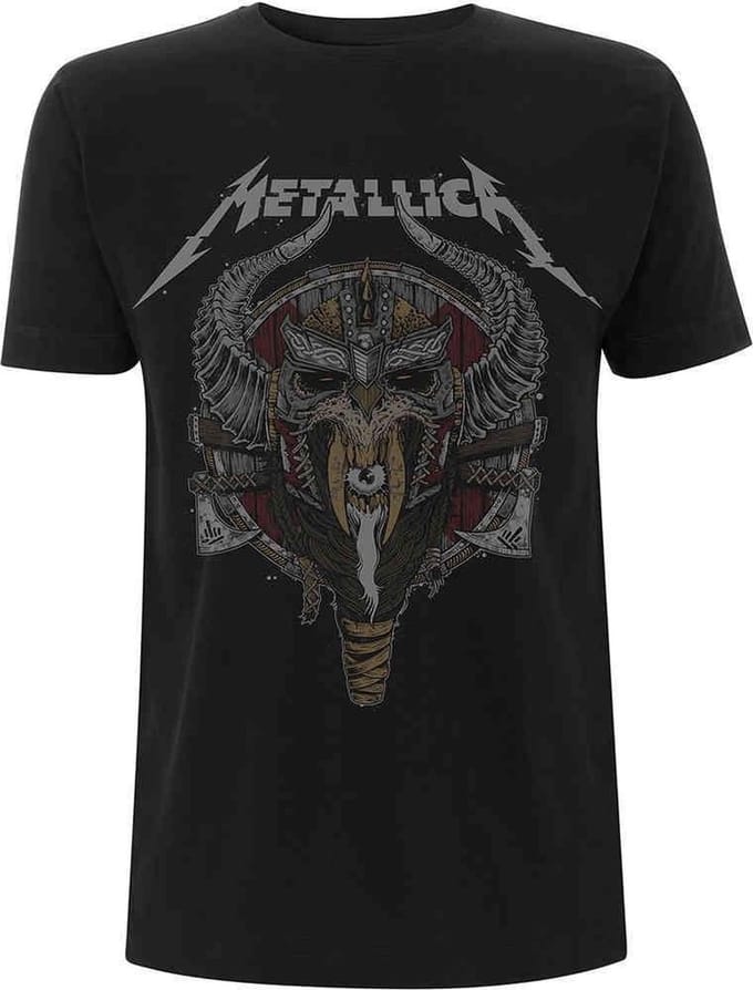 Metallica - Viking Heren T-shirt - M - Zwart