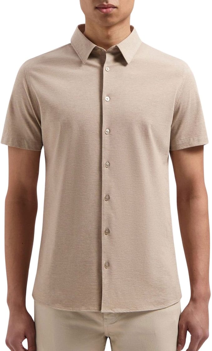 Pure Path Shortsleeve Shirt Sand