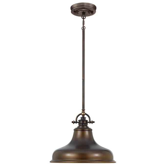 Bohemian Hanglamp - Steady Lighting - Metaal - Bohemian - E27 - L: 34.3cm - Voor Binnen - Woonkamer - Eetkamer - Brons