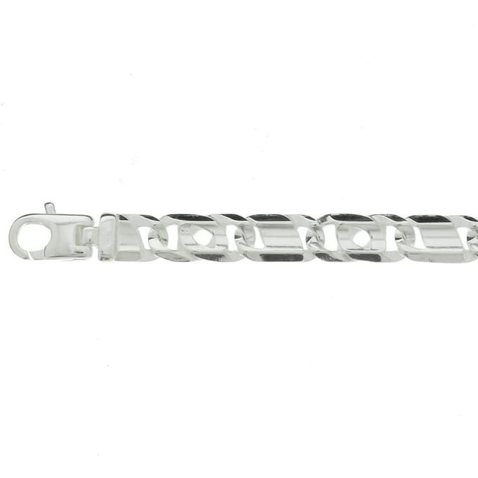 Vigor ketting arendsoog 7 mm 60 cm - Zilver