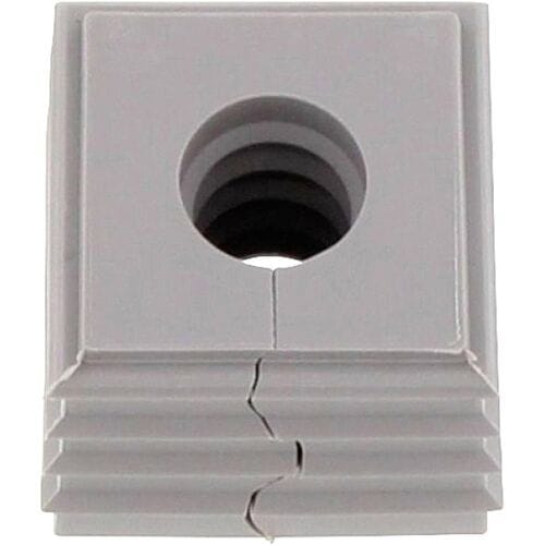 CONTA-CLIP KDS-DE 8-9 GR Afdichtingselement Met trekontlasting Klem-Ø (max.) 9 mm Thermoplastisch elastomeer Grijs 10 stuk(s)