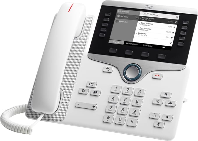 Cisco 8811 IP telefoon Zwart LCD