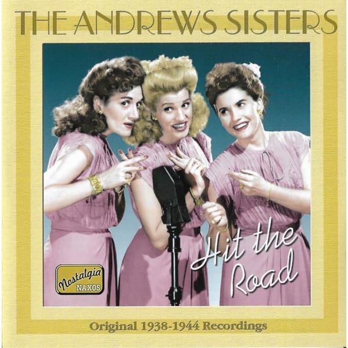The Andrews Sisters With Bing Crosby - Andrews Sisters Hit The Road (CD)