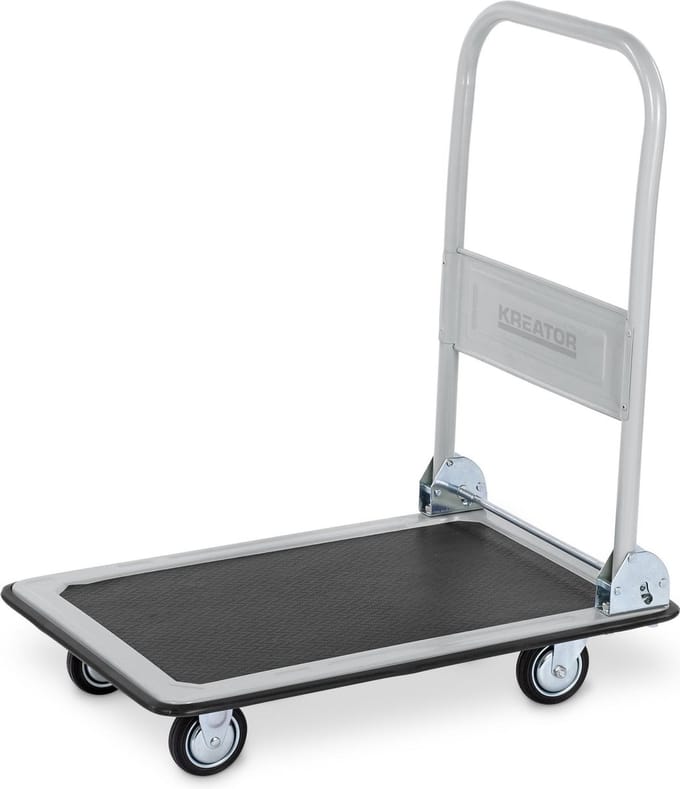Kreator KRT670101 Plateauwagen - Opvouwbaar - 150 kg draagvermogen