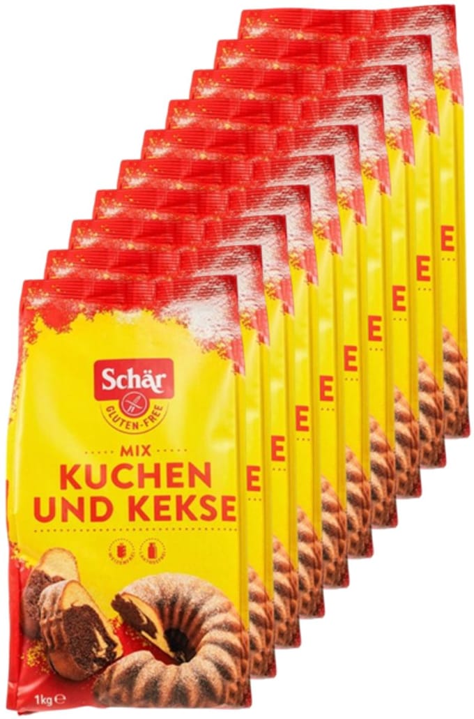 Schär | Glutenvrij | Koekjesmix | 10 stuks | 10 x 1kg