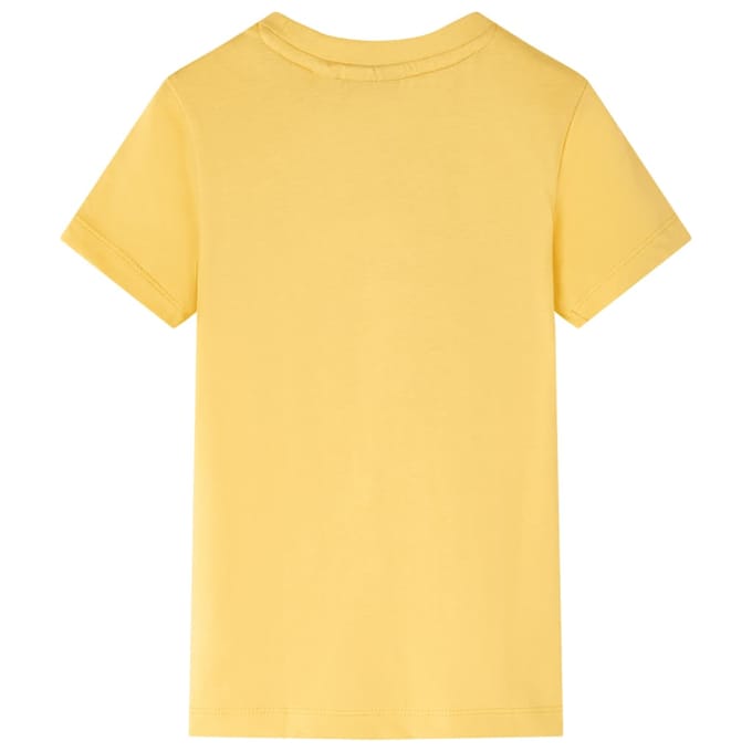 vidaXL - Kindershirt - 128 - lichtokerkleurig