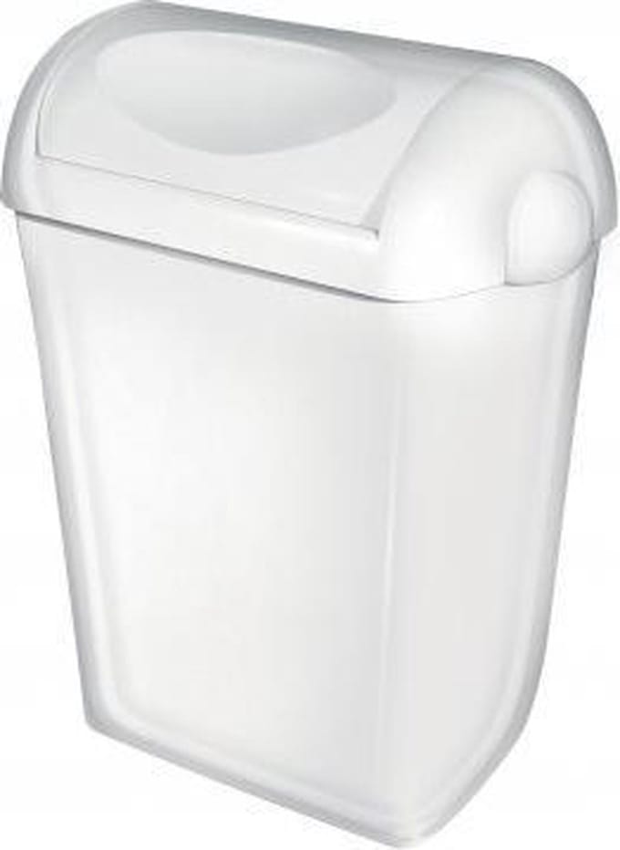 PlastiQline afvalbak kunststof 23 liter swing