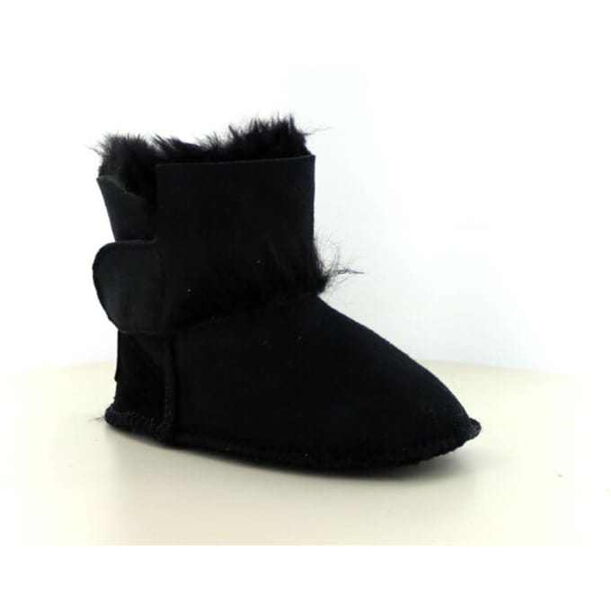 Warmbat Hay Unisex Babysloffen - Black - Maat 22/23