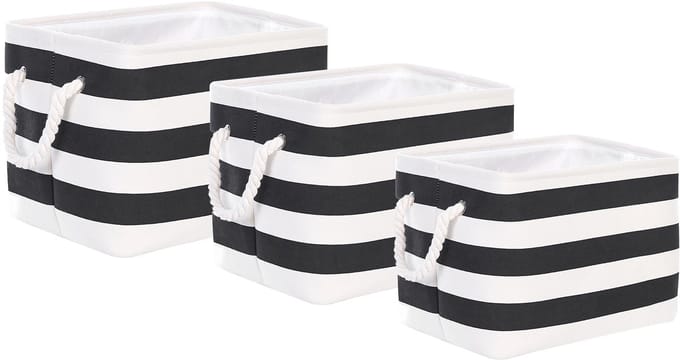 DARQAB - Manden set van 3 - Zwart - Polyester