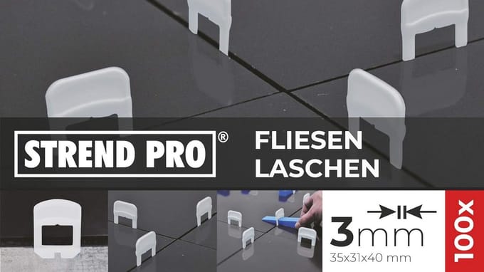 Tegelstickers 3 mm - Nivelleringssysteem voor Perfecte Tegels