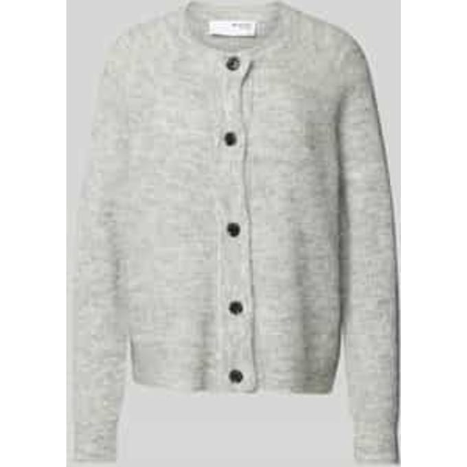 Regular fit cardigan van wolmix met alpaca-aandeel model 'LULU'