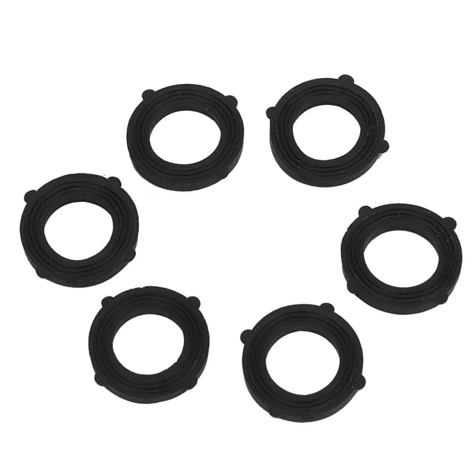 100 stuks G3/4 rubberen ring waterdicht tuinslang kraan afdichtingsring accessoires black