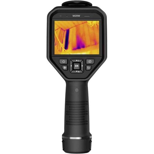 HikMicro M20W Professionele warmtebeeldcamera - 256x192 pixels - meting tot 550 °C - 3,5" touch screen - 8MP visuele camera - 16GB intern geheugen - WiFi - 25 beelden per seconde