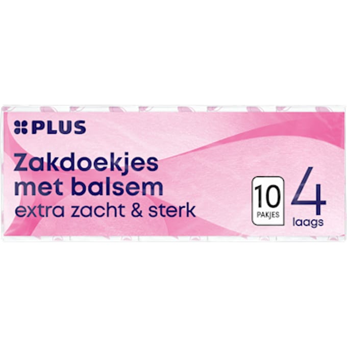 Zakdoekjes lotion 4 laags 10x