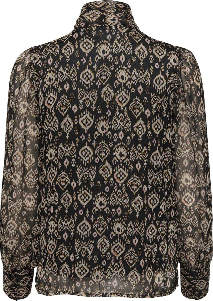 ONLY ONLISLA L/S BOW TOP PTM Dames Top - Maat L