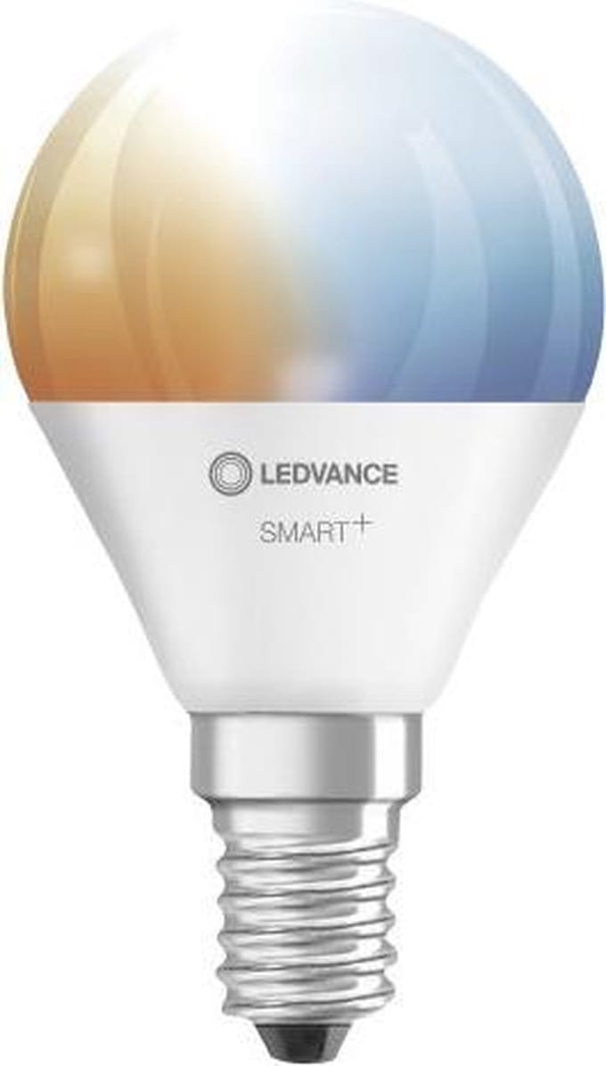 LEDVANCE LED lamp - Lampvoet: E14 - instelbaar wit - 27-65- K - 5 W - SMART+ WiFi Mini Bulb instelbaar wit
