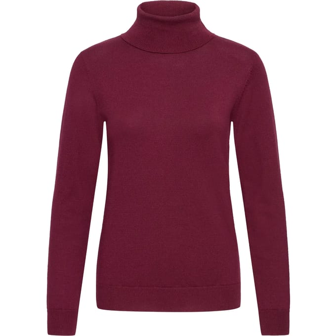 Slim Fit gebreide pullover van viscosemix model 'IHLULS'