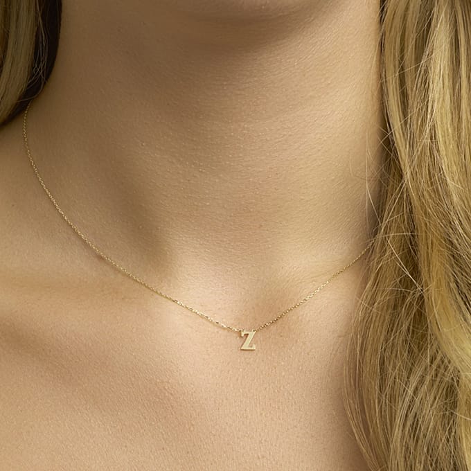 Collier Letter 40 - 42 - 44 Cm