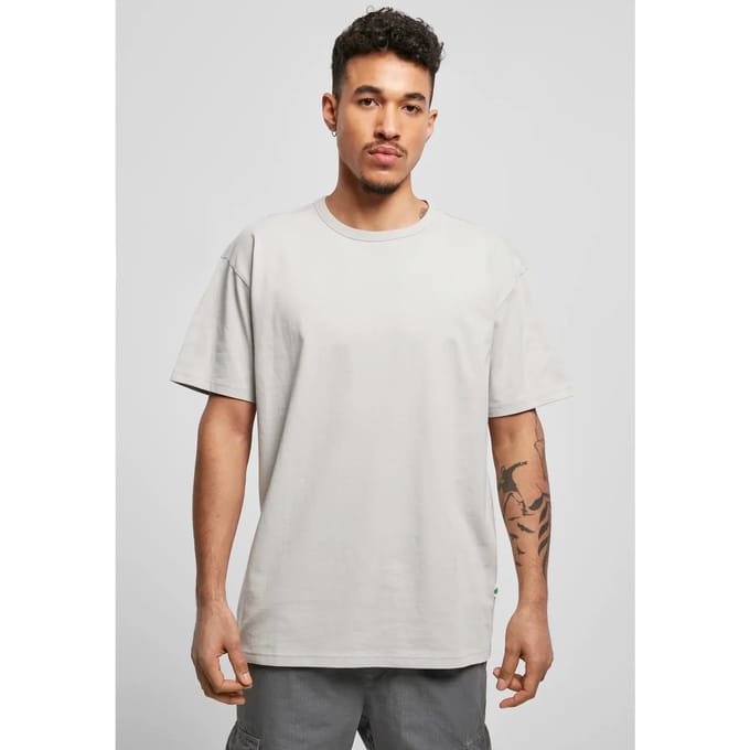 Urban Classics - Organic Basic Heren Tshirt - 2XL - Grijs