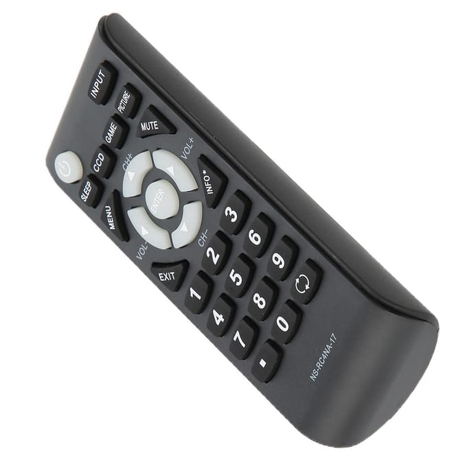 Télécommande TV LCD de Remplacement Convient pour Insignia NS ?24D310NA17 NS ?24D510MX17 NS ?24D510NA17 black