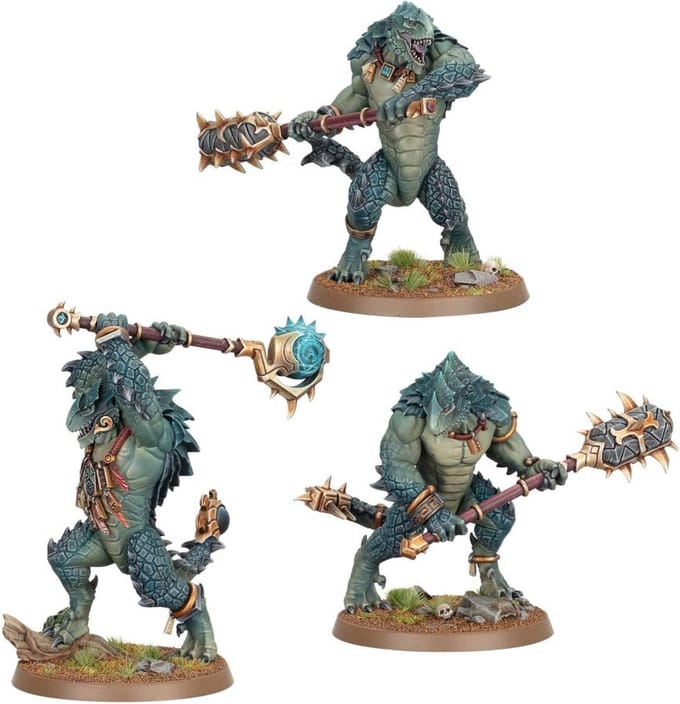 Figurine Games Workshop Warhammer AoS - Seraphon Kroxigors