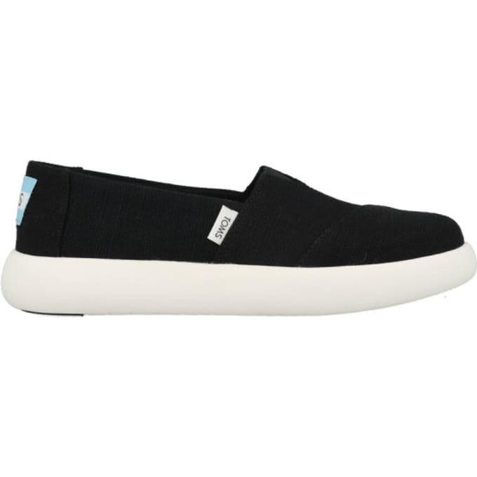 Toms Alpargata Mallow Instappers - Dames - Zwart - Maat 36