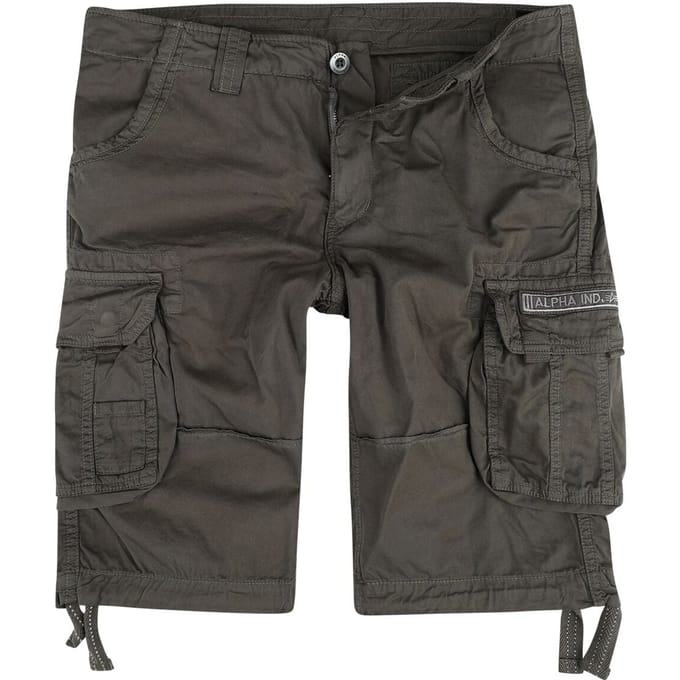 Alpha Industries Shorts - Jet Shorts - 30 tot 32 - voor Mannen - grijs